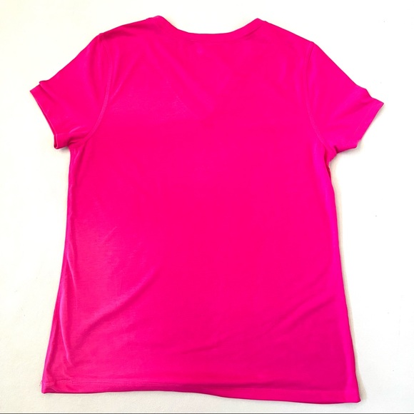 ✅ Athletic Works Hot Pink AFTER THIS WE’RE GETTING TACOS NWOT T-Shirt B8/31 - Picture 3 of 8